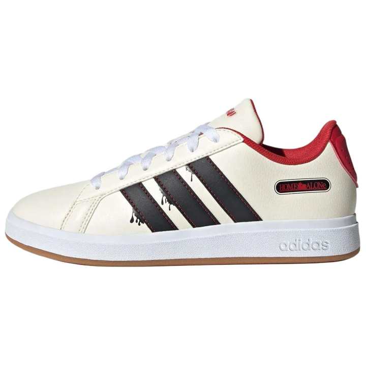 Adidas Home Alone x Adidas GRAND COURT Skateboard Shoes Men's White Black Red