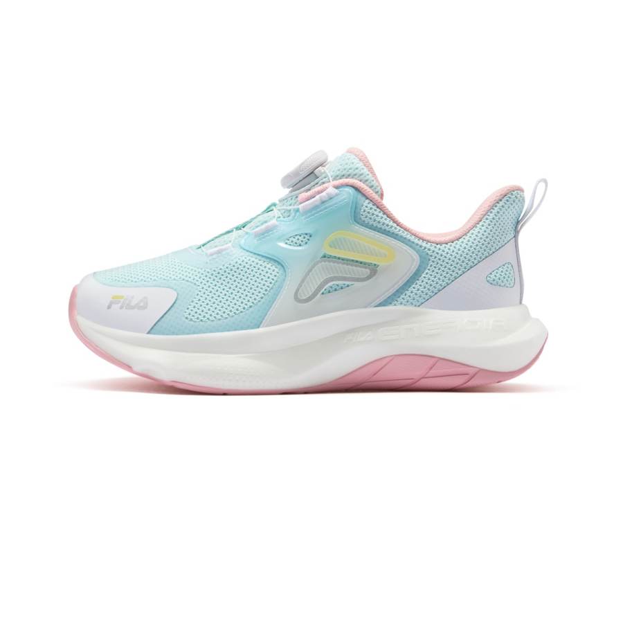 FILA KIDS PERFORMANCE FPH Lightweight Cushioning Low top Kids' Running Shoes Sunshine Blue/White Teenagers