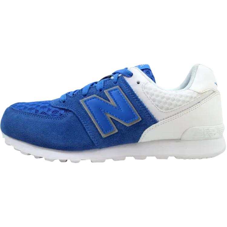 New Balance New Balance NB 574 Comfortable And Lightweight Low top Running Shoes Blue White Kids'