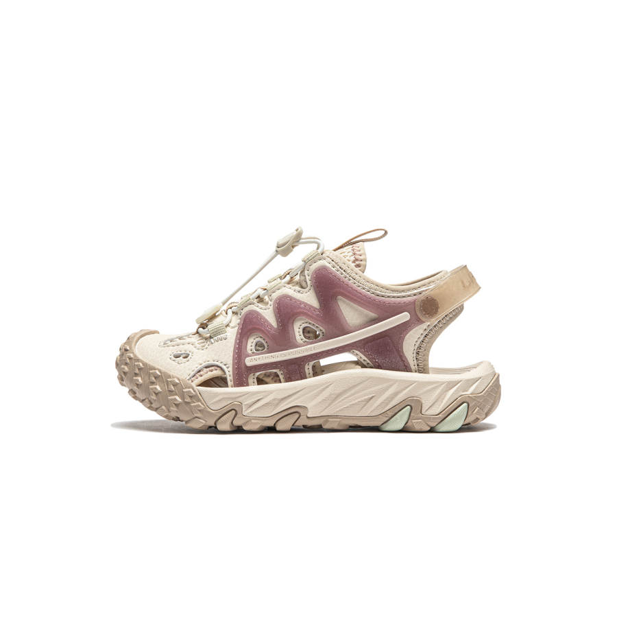 Li-Ning YOUNG Li Ning YOUNG Long Journey Slip Resistant Cushioning Abrasion Resistant Rebound Children's Sandals Kids'