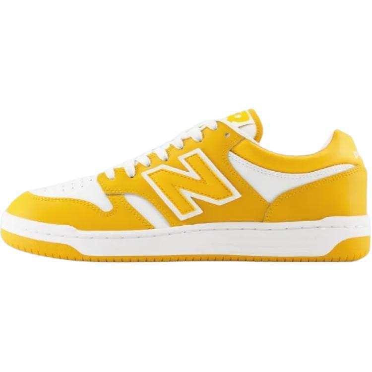 New Balance New Balance NB 480 Low top Kids Lifestyle Shoes White Yellow Teenagers