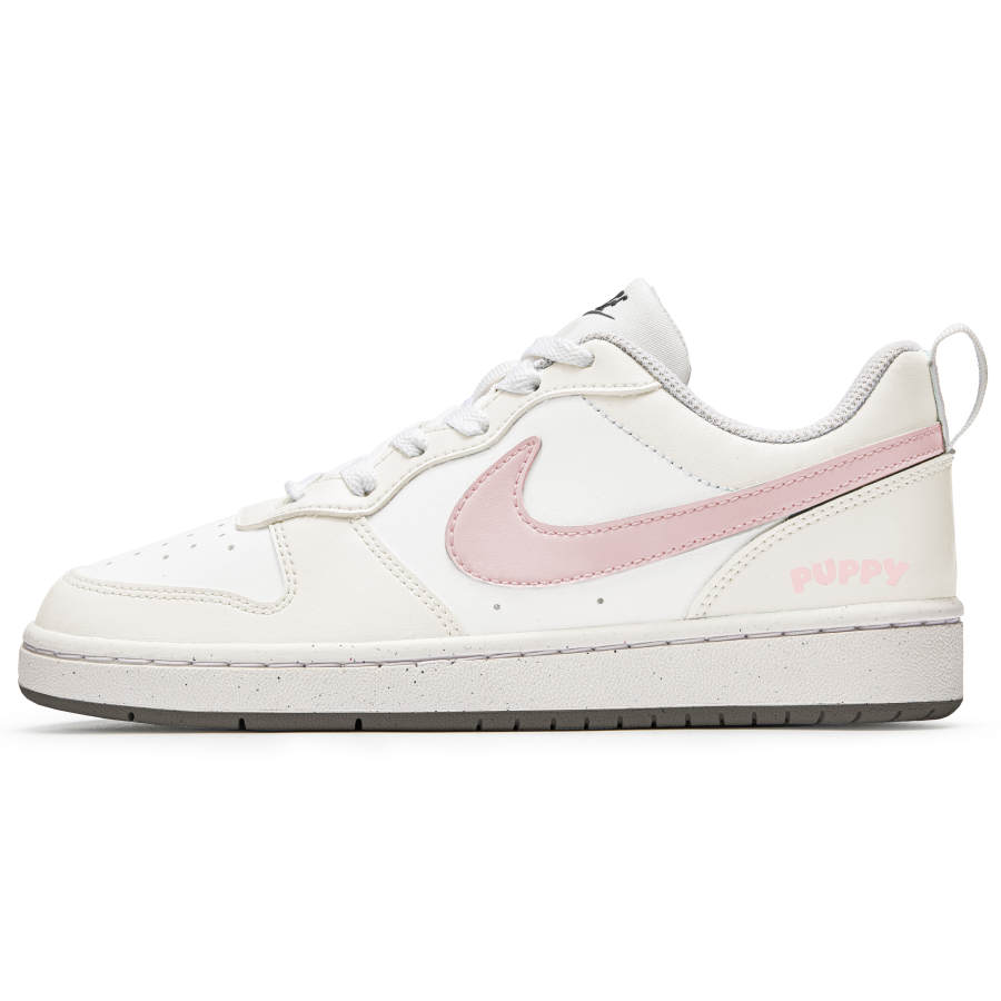 Nike Nike Court Borough Pink Neon Fate Knot Slip Resistant Abrasion Resistant Slip Resistant Abrasion Resistant Low top