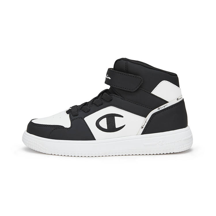 Champion Kids High top Kids' Skateboarding Shoes Black White Kids'