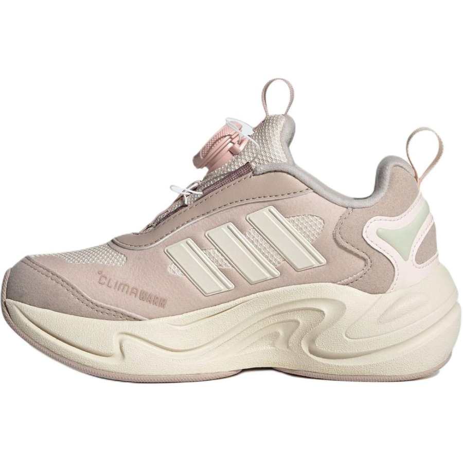 Adidas Adidas CLIMAWARM Slip Resistant, Abrasion Resistant, Rebound, Thermal Low top Kids Lifestyle Shoes Pink Green Kids'