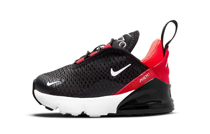 Nike Nike Air Max 270 Low top Toddler Shoes Black Red Infant And Toddler