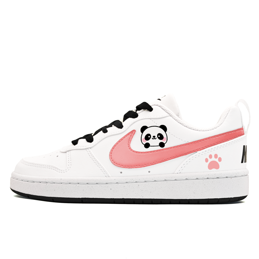 Nike Nike Court Borough Synthetic Leather Abrasion Resistant Abrasion Resistant Low top Skateboard Shoes White Kids'