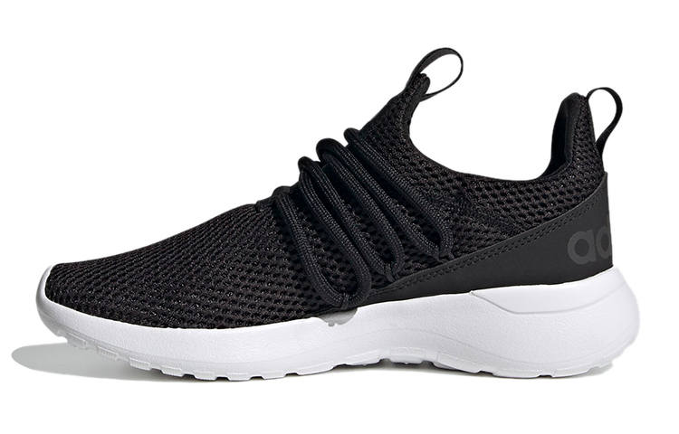 Adidas Neo Lite Racer Adapt 3.0 Comfortable Breathable Low top Sports Casual Shoes Black Kids'