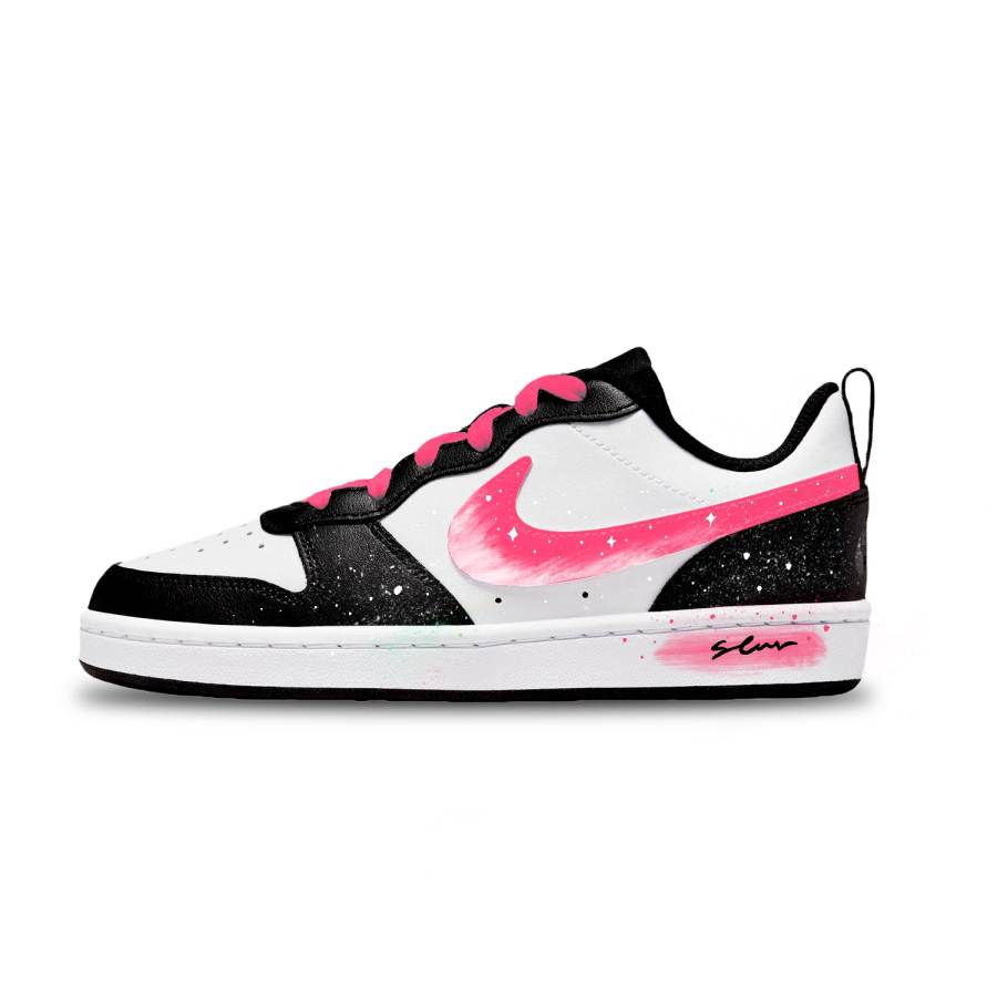 Nike Nike Court Borough Burgundy Slip Resistant Abrasion Resistant Slip Resistant Abrasion Resistant Low top