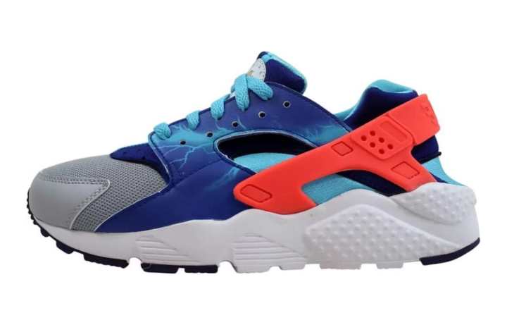 Nike Nike Huarache Run Print Wolf Grey GS