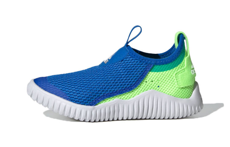 Adidas Adidas S.Rdy C Breathable Mid top Kids' Running Shoes Blue Green Children Aged 3 7 Years Old