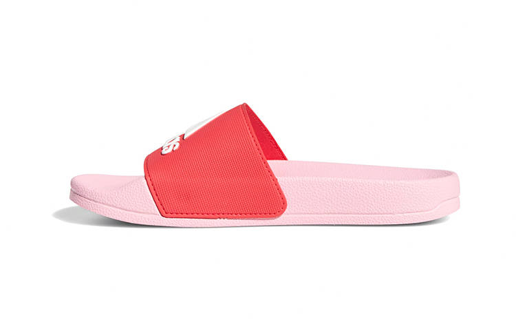 Adidas Adidas ADILETTE SHOWER Soft And Comfortable Abrasion Resistant Kids' Slippers Pink White Kids