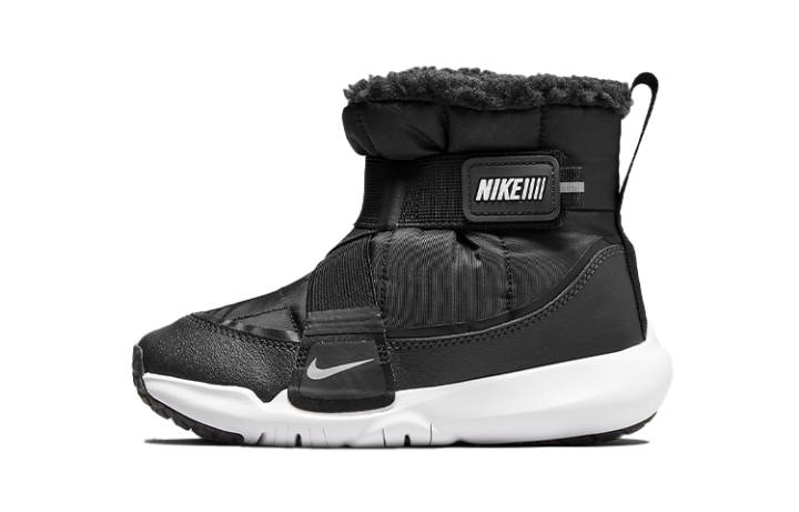 Nike Nike Flex Advance Abrasion Resistant Waterproof And Warm Kids' Cotton Boots Children Aged 3 7 Years Old Black