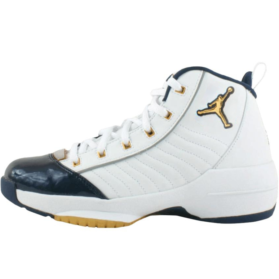 Jordan Jordan Air Jordan 19 High top Children's Basketball Shoes White Teenagers