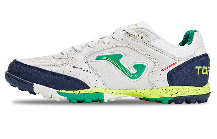 Joma Synthetic Leather Slip Resistant Abrasion Resistant Slip Resistant Abrasion Resistant TF Soccer Shoes White Kids'