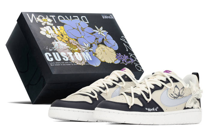 Nike Nike Court Borough Butterfly Potential Leather Slip Resistant Cushioning Slip Resistant Cushioning Low top