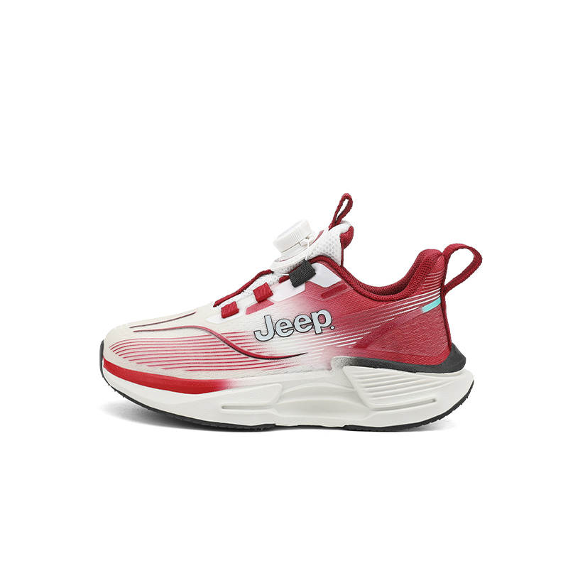 Jeep Fabric Low top Kids' Running Shoes Agate Red Kids'
