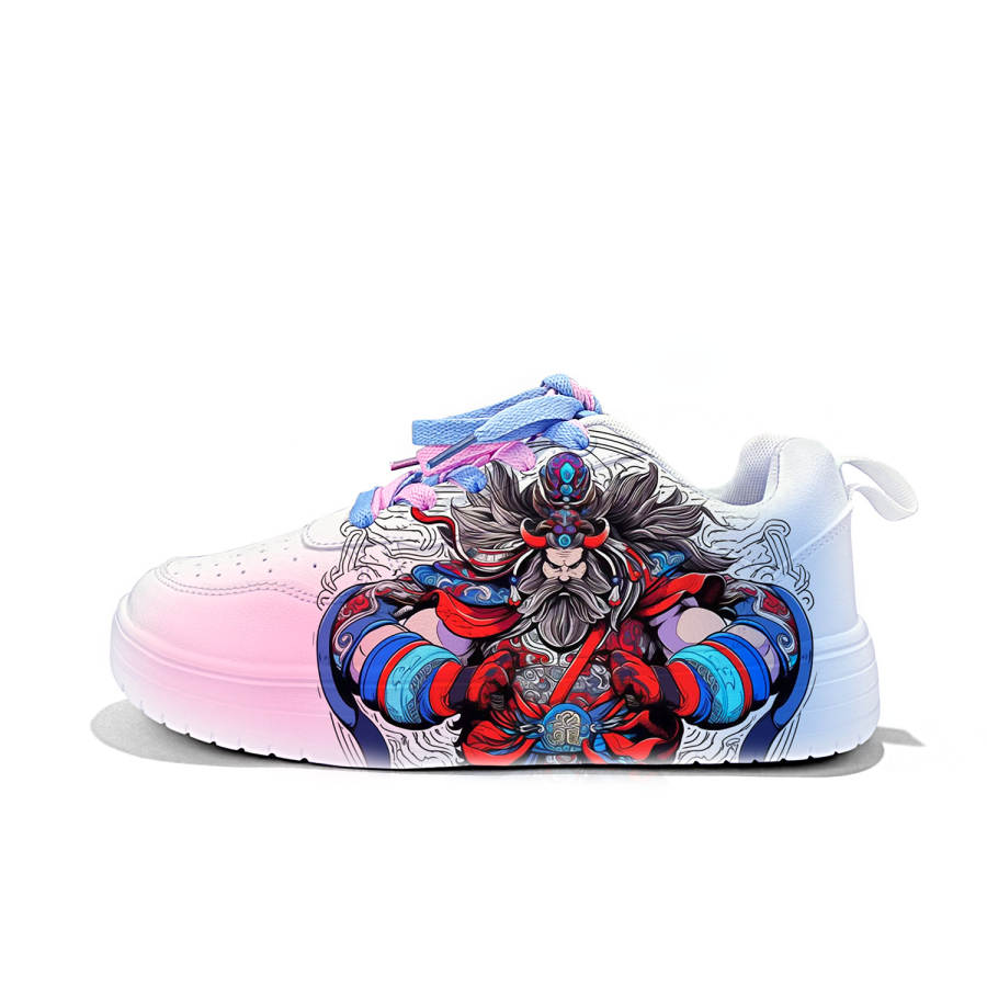 ZUOLENGCHAN Synthetic Leather Lightweight And Breathable Low top Skateboard Shoes Unisex
