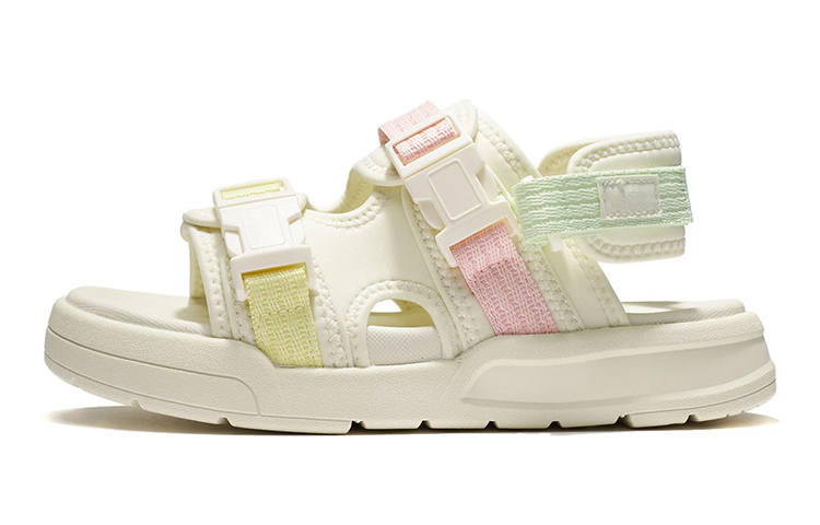 Li-Ning YOUNG Li Ning YOUNG Sports Life Collection Fashion Sports Sandals Pearl White Teenagers