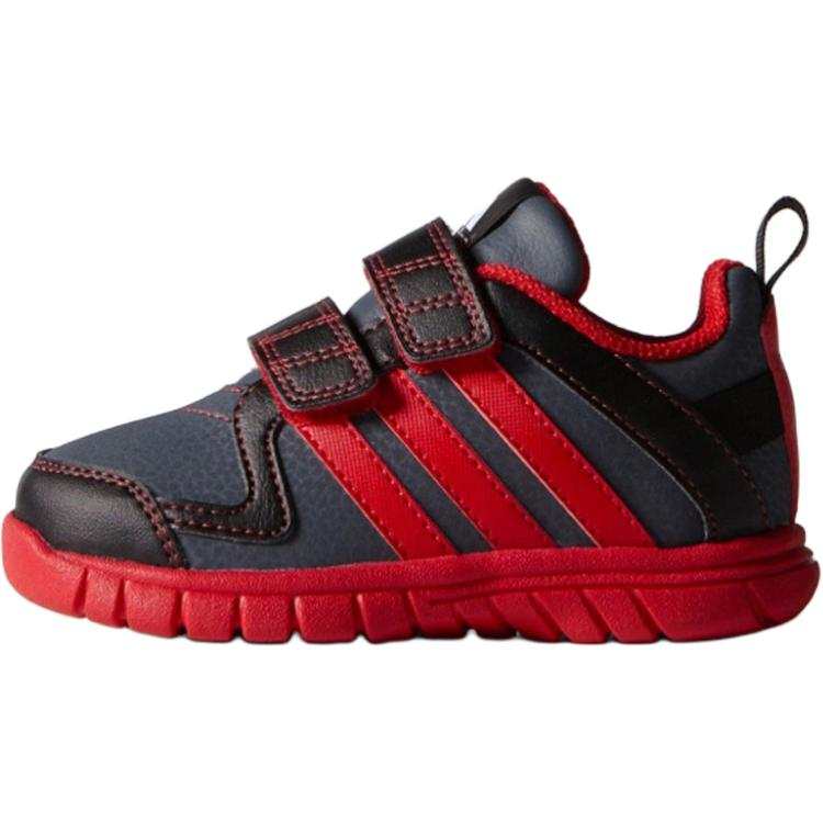 Adidas Adidas Slip Resistant Abrasion Resistant Low top Toddler Shoes Black Red Infant And Toddler