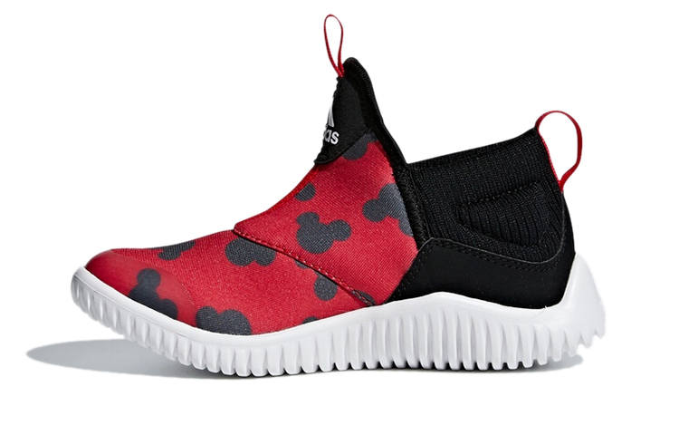 Adidas Disney x Adidas Rapidazen 2 Comfortable Breathable Mid top Kids' Running Shoes Red Children Aged 3 7 Years Old