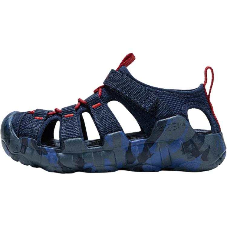 Keen Slip Resistant Abrasion Resistant Low top Children's Sandals Blue Red Children Aged 3 7 Years Old
