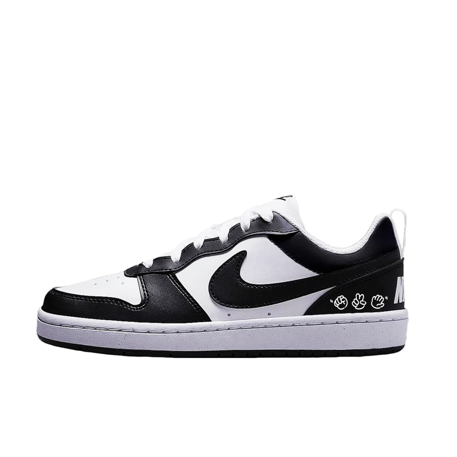Nike Nike Court Borough Stone Seed Synthetic Leather Slip Resistant Lightweight Cushioning
