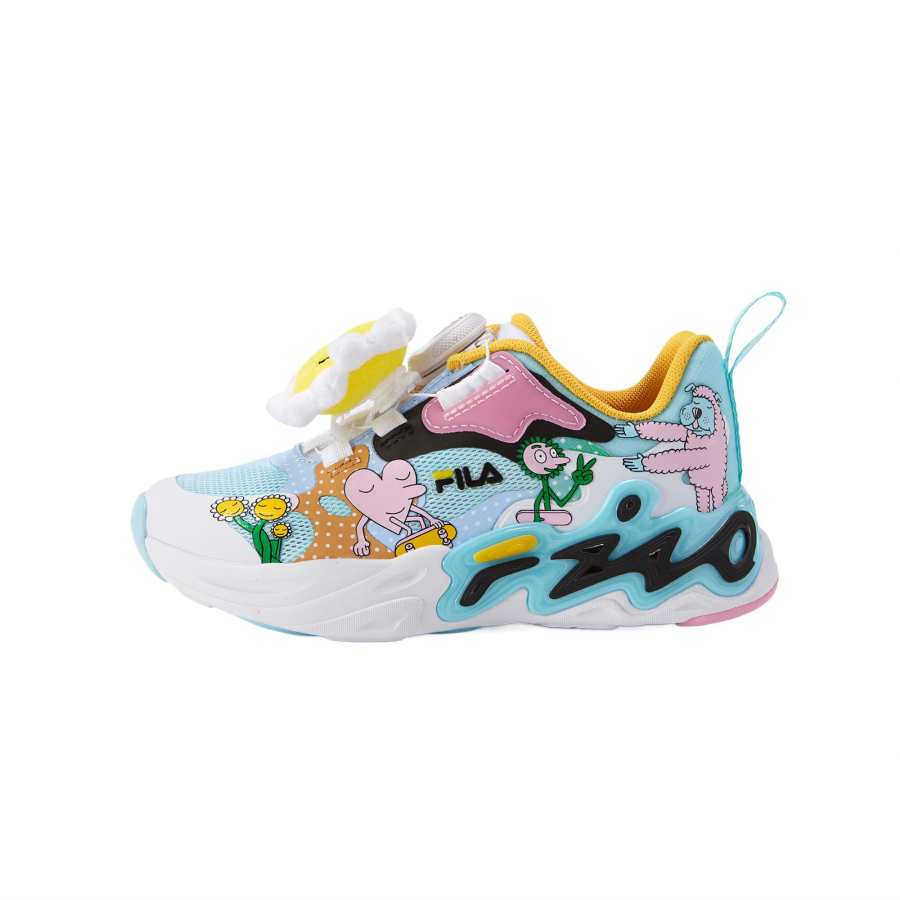 FILA KIDS BOA Low top Kids' Running Shoes FILA White/Donkey Green Kids'