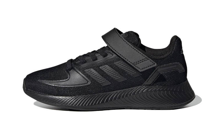 Adidas Neo Runfalcon 2.0 Breathable Abrasion Resistant Breathable And Wear resistant Low top Kids' Running Shoes Black