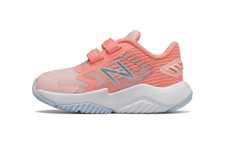 New Balance New Balance Comfortable Slip Resistant Cushioning Abrasion Resistant Breathable Low top Toddler Shoes Orange Pink