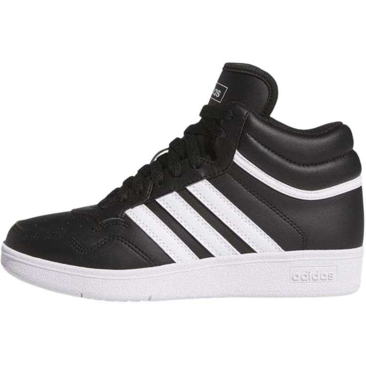 Adidas Adidas Hoops Abrasion Resistant Abrasion Resistant Mid top Kids Lifestyle Shoes Black Kids'