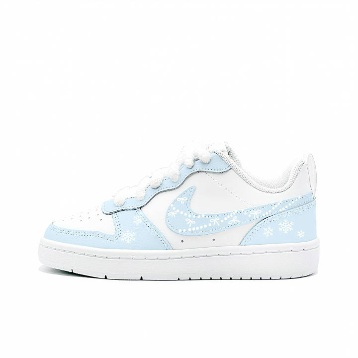 Nike Nike Court Borough Winter Gift, Made By Jiabei Leather Slip Resistant Cushioning Abrasion Resistant