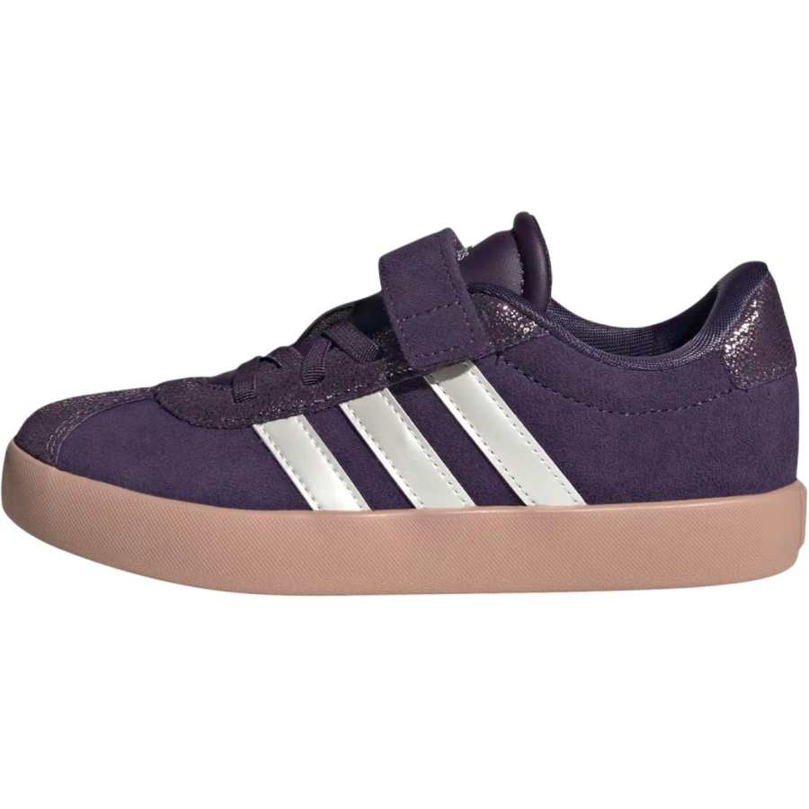 Adidas Adidas VL COURT 3.0 Low top Kids' Skateboarding Shoes Plum Purple Kids'