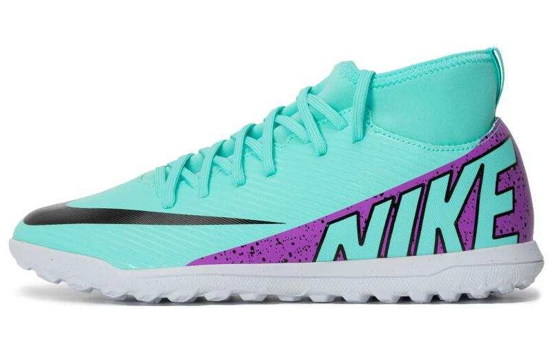 Nike Nike Jr. Mercurial Superfly 9 Club Abrasion Resistant Low top Kids' Soccer Shoes Blue Kids'