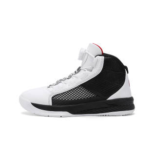 IVERSON Synthetic Leather Mid top Children's Basketball Shoes White Black Red Kids'