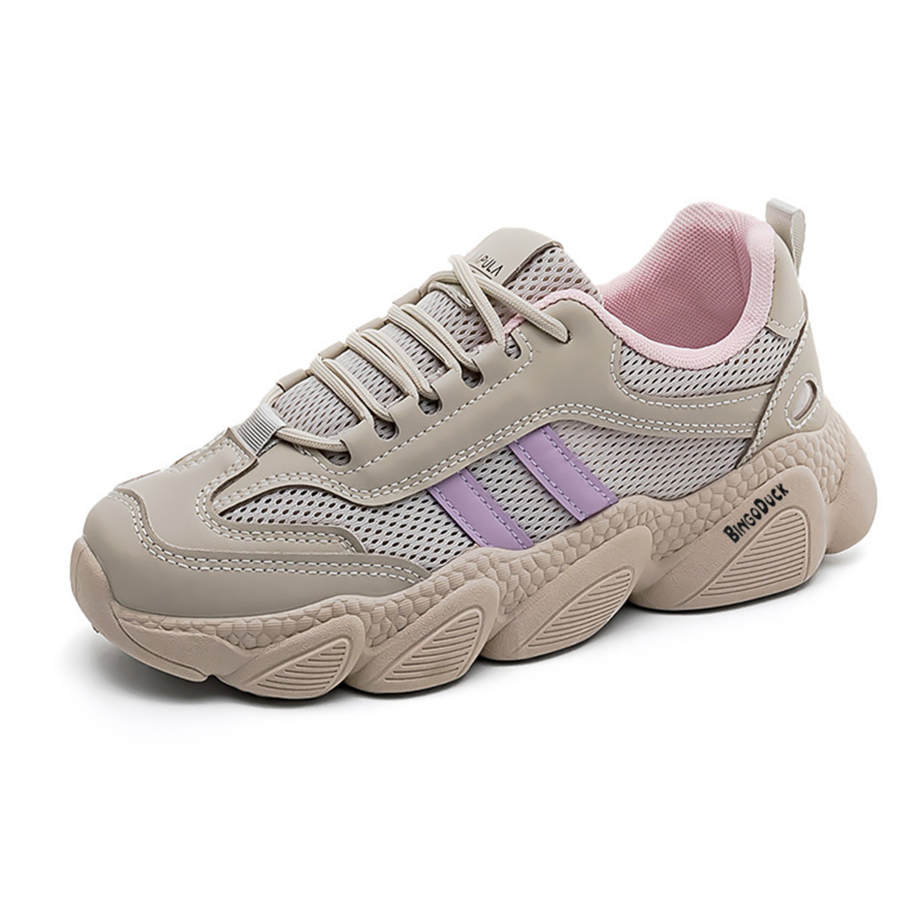 BINGO DUCK Cushioning Mid top Casual Shoes Women's
