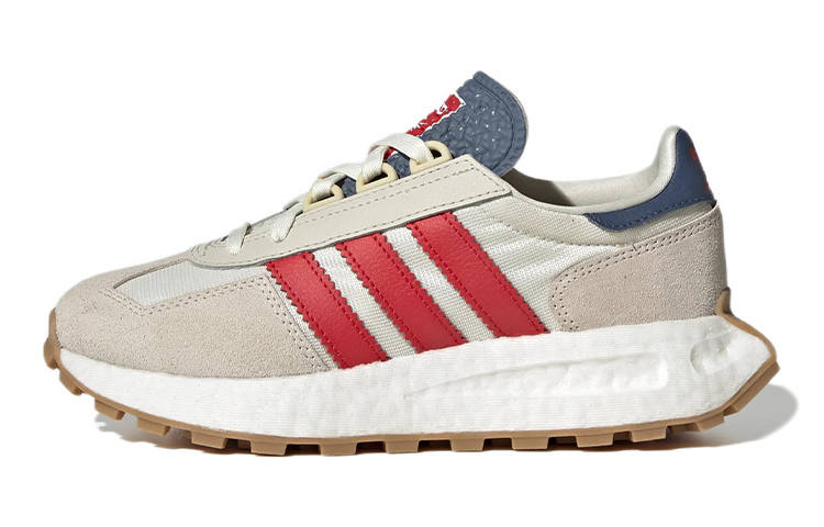 Adidas Originals J Abrasion Resistant Low top Sports Casual Shoes Gray Red