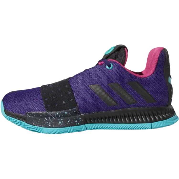 Adidas Adidas Harden Vol.3 Fashion Trend Low top Children's Basketball Shoes Purple Kids'