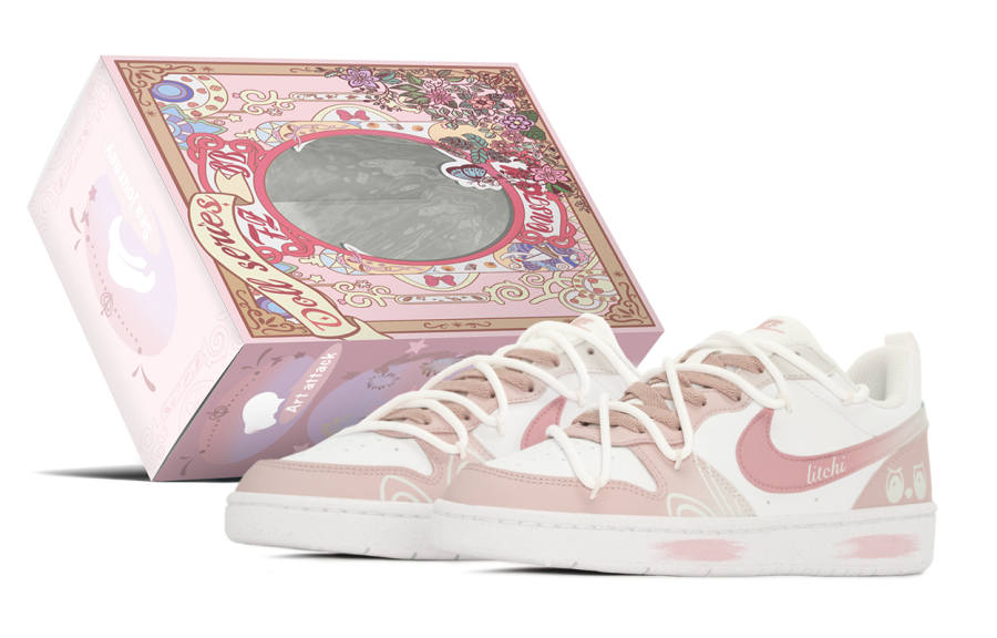 Nike Nike Court Borough LOW RECRAFT Slip Resistant Abrasion Resistant Slip Resistant Abrasion Resistant Low top