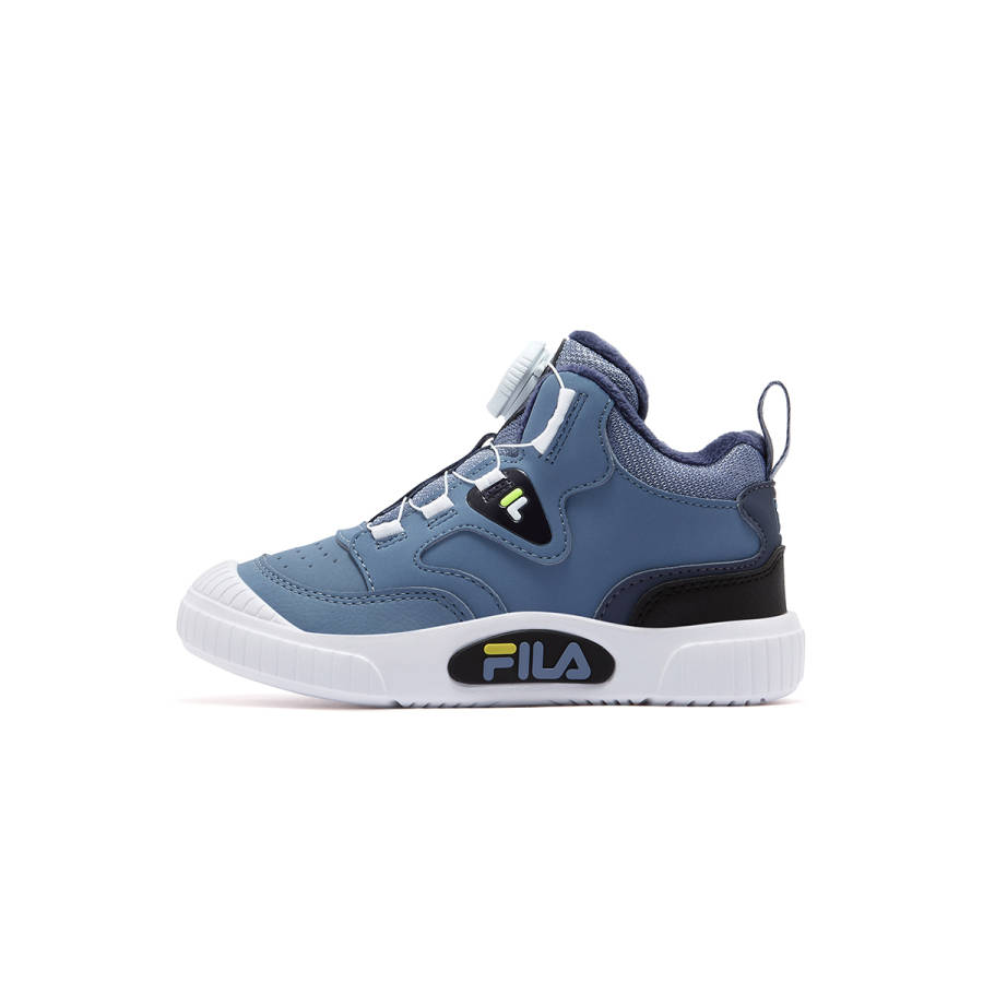 FILA KIDS Abrasion Resistant Lightweight Cushioning Thermal Mid top Skateboard Shoes Eternal Blue/Crown Blue Kids'