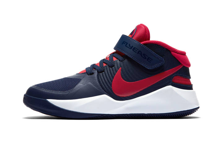 Nike Nike Team Hustle D 9 FlyEase Midnight Navy GS