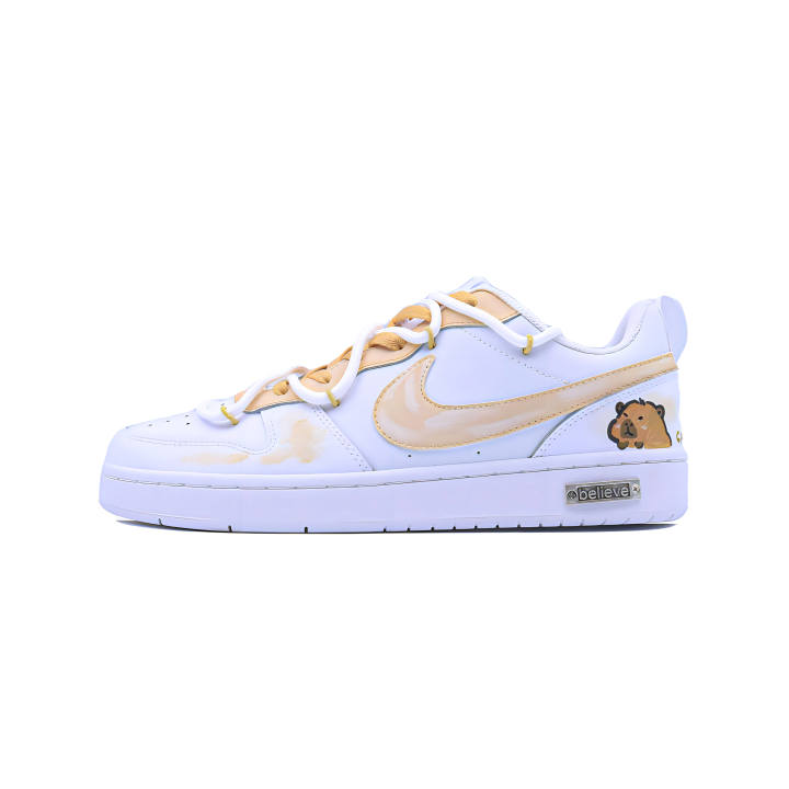 Nike Nike Court Borough Singularity, Capybara Slip Resistant, Abrasion Resistant, Lightweight Cushioning