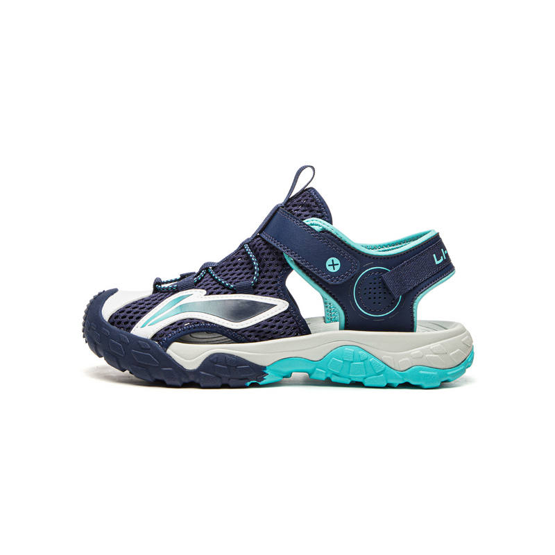 Li-Ning YOUNG Li Ning YOUNG Sportlife Children's Sandals Dark Ship Blue Teenagers