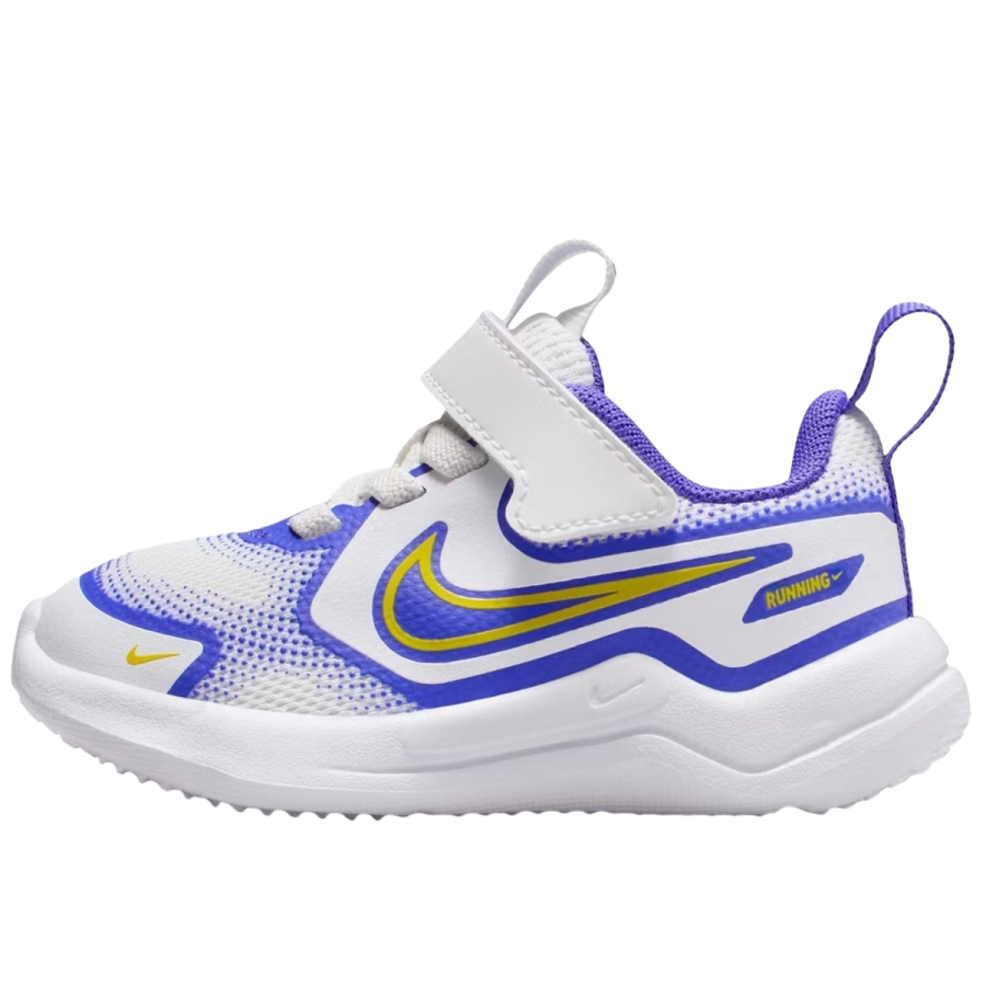 Nike Nike Cosmic Runner Abrasion Resistant Low top Toddler Shoes White Purple Infant And Toddler
