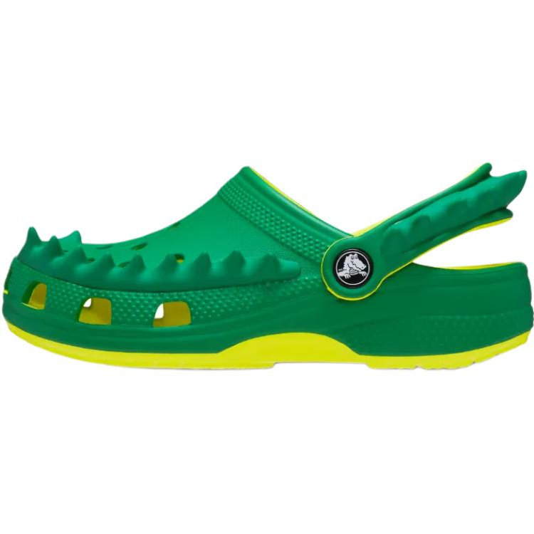 Crocs Slip Resistant Abrasion Resistant Low top Toddler Shoes Green Infant And Toddler