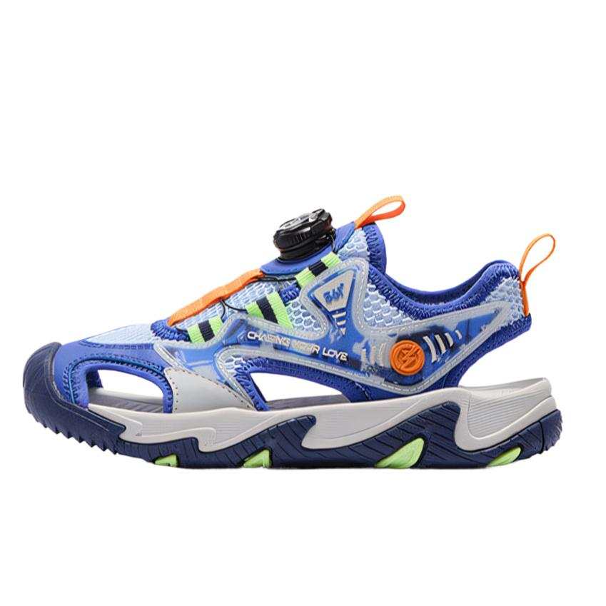 361°KIDS Synthetic Leather, Textile Slip Resistant, Breathable, Anti Kick Low top Sandal Blue Kids'