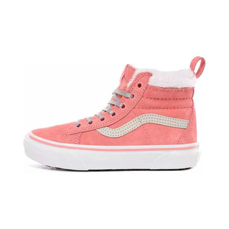 Vans SK8 Mte High top Kids' Skateboarding Shoes Pink Children Aged 3 7 Years Old