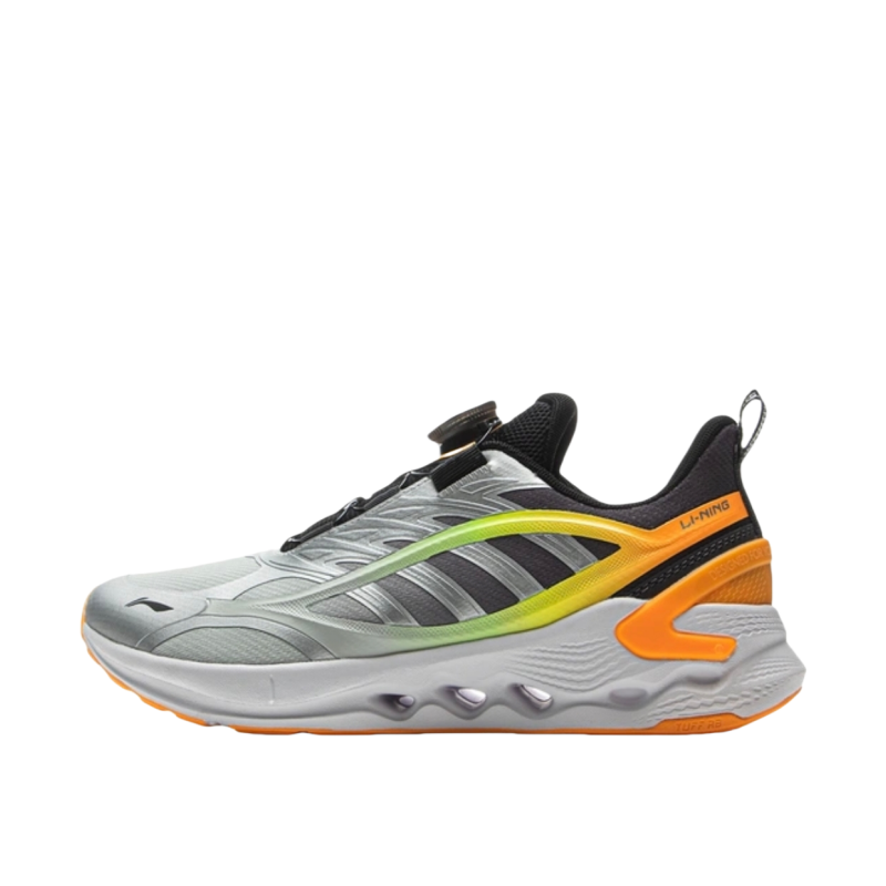Li-Ning YOUNG Li Ning YOUNG Low top Running Shoes Water Drop Gray/Silver/Ebony Black
