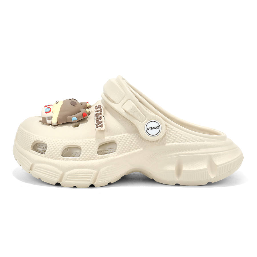 ST&SAT KIDS Anti Kick Rebound Lightweight Cushioning Anti Kick Rebound Lightweight Cushioning Children's Sandals Beige