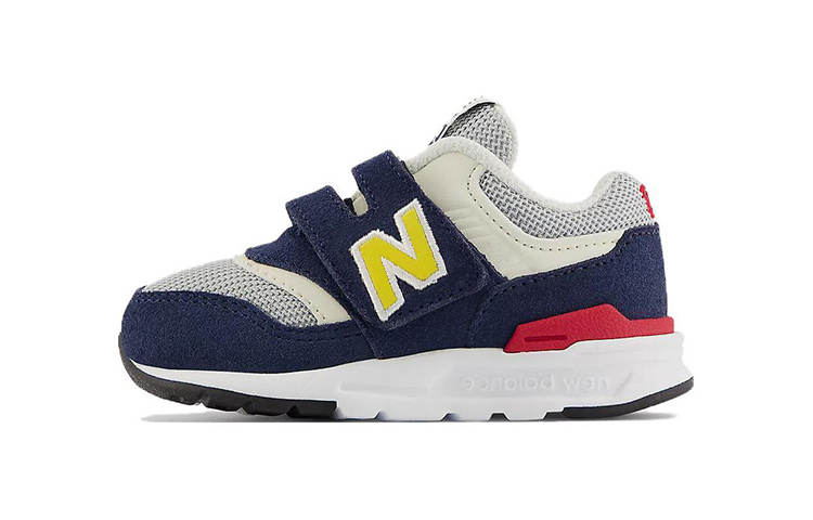 New Balance New Balance NB 997H Hook & Loop Abrasion Resistant Low top Running Shoes Blue Yellow Infant And Toddler