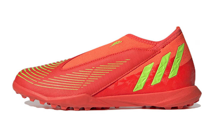 Adidas Adidas PREDATOR Edge.3 Low top Soccer Shoes Red Green Kids'